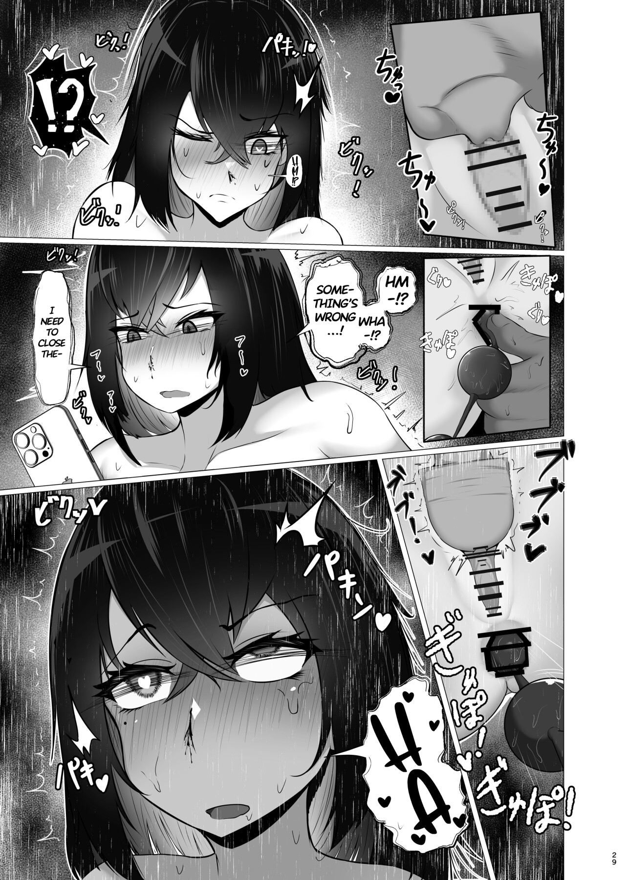 Hentai Manga Comic-Sensory Deprivation X Sugar Daddy: Ha? As If I'd Feel Good, Dumbass!-Read-29